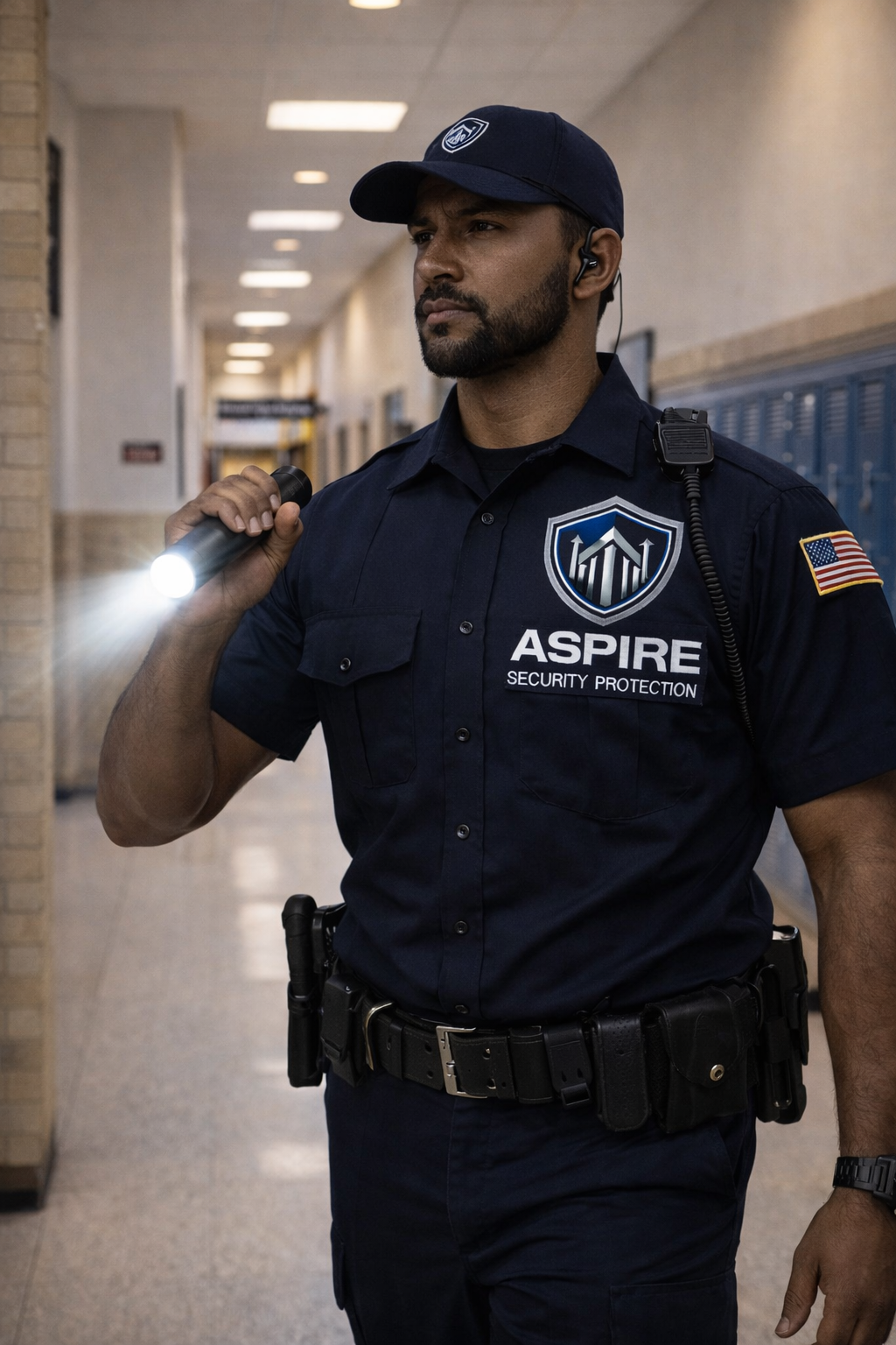 Fire watch security personnel in New York